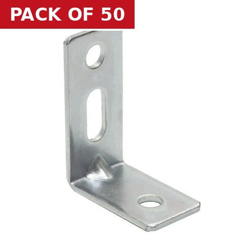 46 x 35 x 20mm BZP Fascia Bracket - Pack of 50
