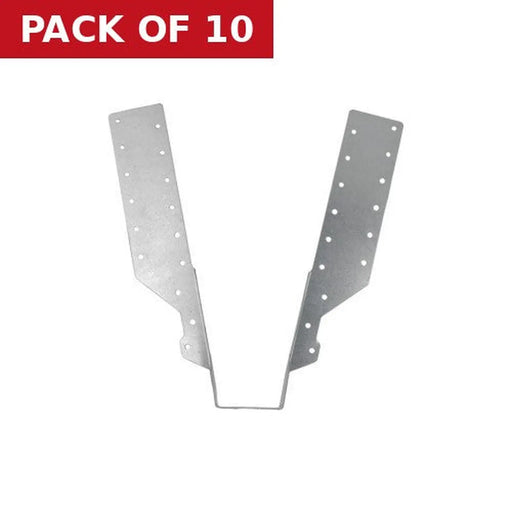 75 x 258mm Mild Steel Jiffy Hangers - Pack of 10