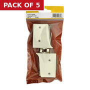 Nylon Cabinet Hanging Bracket (Pack of 2) - Pack of 5