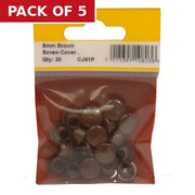 Brown Screw Covers (Pack of 20) - Pack of 5