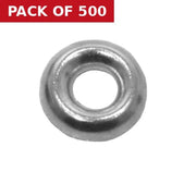 No 6 NP Screw Cup Washers - Pack of 500