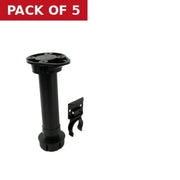 150mm Carcase Leg Set - Screw Fix - Pack of 5