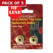 Repl Wheels For Ratchet Tube Cutter (Pk 2) (Pack of 2) - Pack of 5