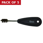 15mm Steel Pipe Deburring Brushes - Pack of 5