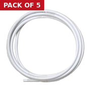 100' Coil Curtain Wire (With Hooks & Eyes) - Pack of 5