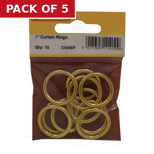 25mm EB Curtain Rings (Pack of 10) - Pack of 5