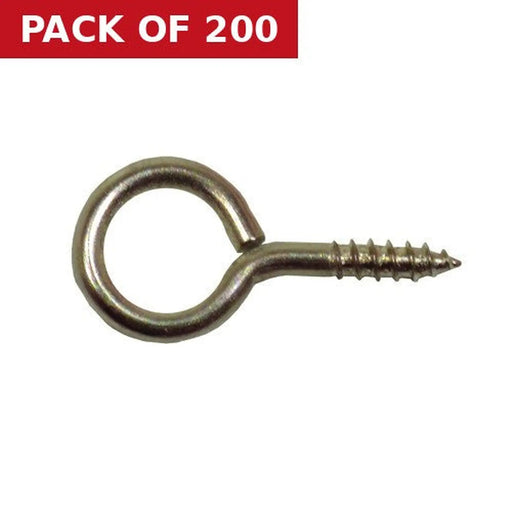 Curtain Wire Eyes - 22mm x 2mm (200)