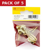 50mm PB Fleur De Lys Tassel Hook (Pack of 2) - Pack of 5