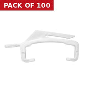 White Glider Drape Extra Valance - Pack of 100