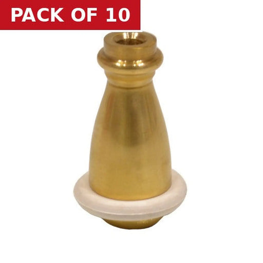 43mm PB Cord Pull With Rubber Buffer - Pack of 10