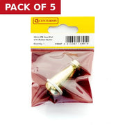 43mm PB Cord Pull With Rubber Buffer - Pack of 5