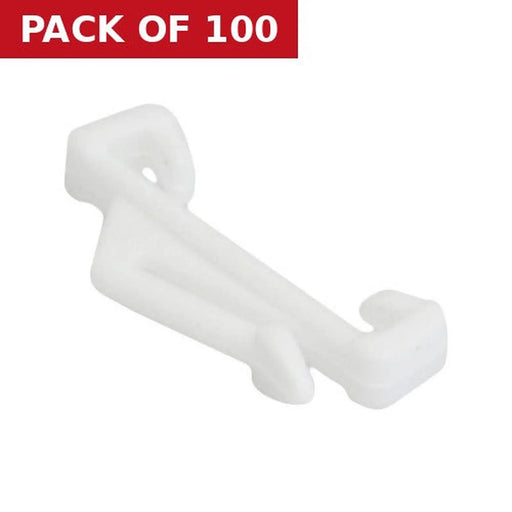 Curtain Gliders To Fit Harrison Super White - Pack of 100