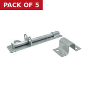Heavy Galvanised Brenton Padbolts, 250mm - Pack of 5