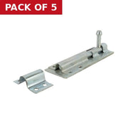 150mm Galv Medium Padbolt - Pack of 5