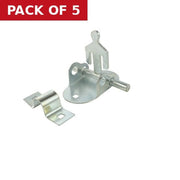 4" x  2" ZP Oval Padlock Bolt - Pack of 5