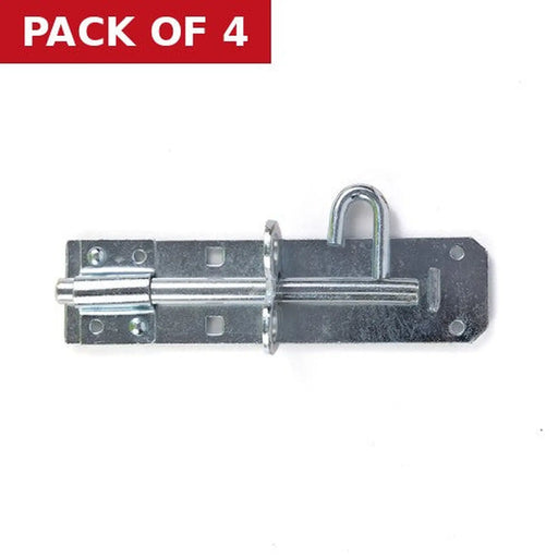 Medium Brenton Padbolts, Zinc Plated, 150mm - Pack of 4