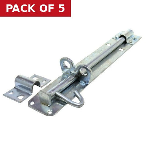 Medium Brenton Padbolts, Zinc Plated, 250mm - Pack of 5