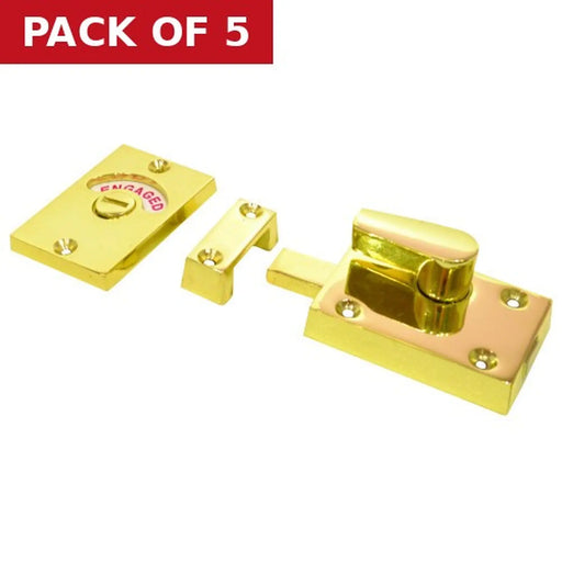 Indicator Bolts, Brassed, 63mm - Pack of 5