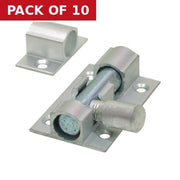 38mm (1 1/2") x 25mm (1") SAA Straight Barrel Bolt - Pack of 10