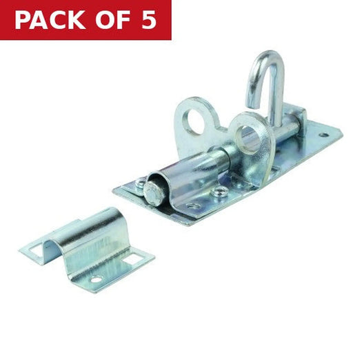 Medium Brenton Padbolts, Zinc Plated, 100mm - Pack of 5