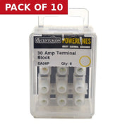 30 Amp Terminal Block - Pack of 10