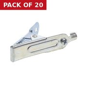 Crocodile Clips, 25 Amp - Pack of 20