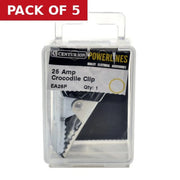 25 Amp Crocodile Clip-EA25P - Pack of 5