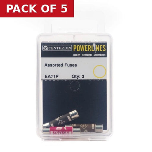 Assorted Fuses - Pack of 5