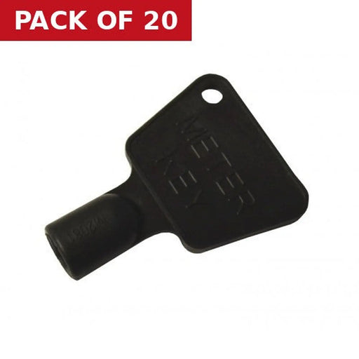 Plastic Meter Box Key - Pack of 20
