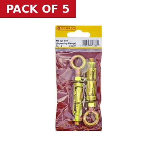 M8 Expanding Eye Bolts  (Pack of 2) - Pack of 5