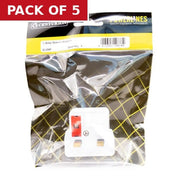 Shaver Adaptor, 1 Amp - Pack of 5