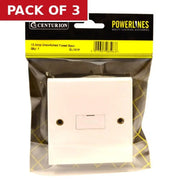 13 Amp Fused Spur - Pack of 3