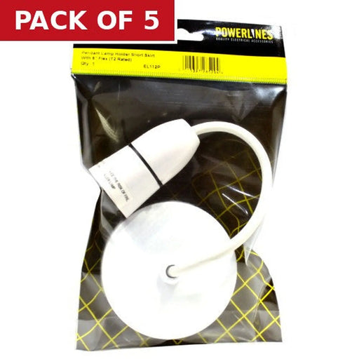 6" Flex Pendant Lamp Holder - Pack of 5