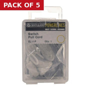 Replacement Pull Cord for Ceiling Switch - Pack of 5