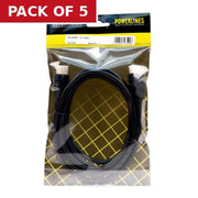 HDMI 1.3C Cable, 2m - Pack of 5