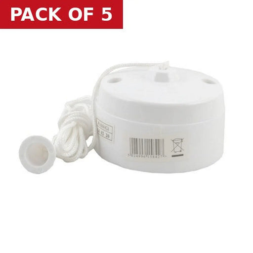 6 Amp 2 Way Ceiling Pull Switch - Pack of 5