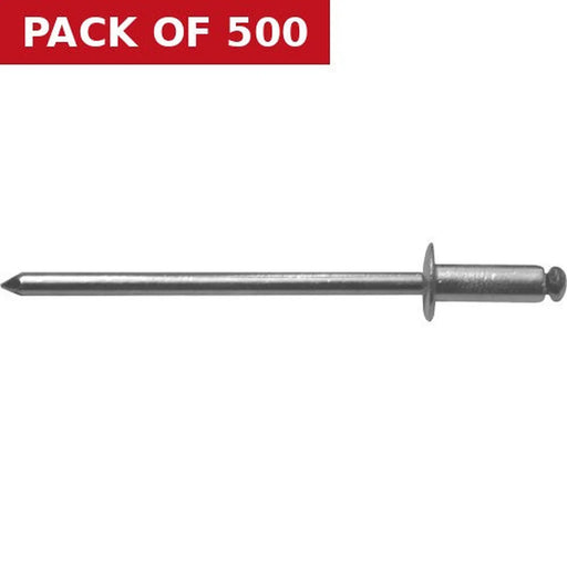 3.2mm x 7.9mm Domed Blind Rivets  (500)