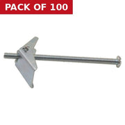 M3 x 50mm ZP Cavity Toggle Bolt  (100)