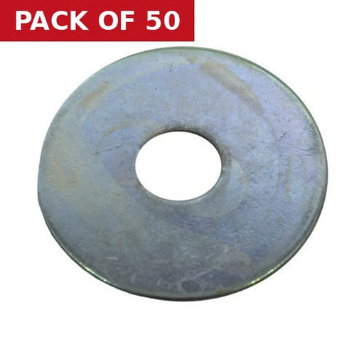 M10 x 38mm ZP Flat Repair Washers  (50)