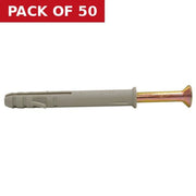 M10 x 80mm Screw In Frame Fixings   (50)