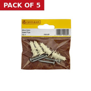 35mm Nylon Plasterboard Speed Plugs  (Pack of 4) - Pack of 5
