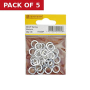 M8 ZP Spring Washer (Pack of 30) - Pack of 5