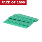 1mm x 28mm x 100mm Green Flat Packers  (1000)