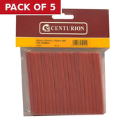 6mm x 28mm x 100mm Red Flat Packers (Pack of 20) - Pack of 5