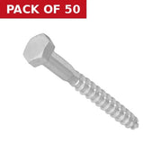 M12 x 100mm ZP Coach Screws  (50)