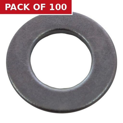 M16 ZP Flat Washers 100 Box  (100)
