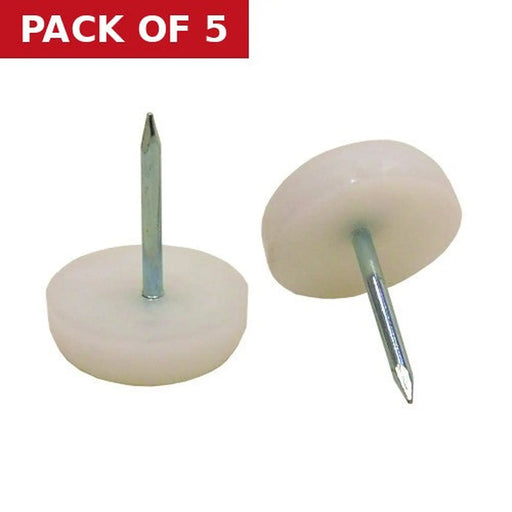 12mm Nail-In-Glides (Pack of 4) - Pack of 5