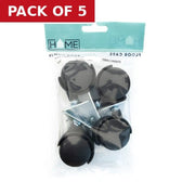 40mm Twin Wheel Plate Fix Castors  (Pack of 4) - Pack of 5