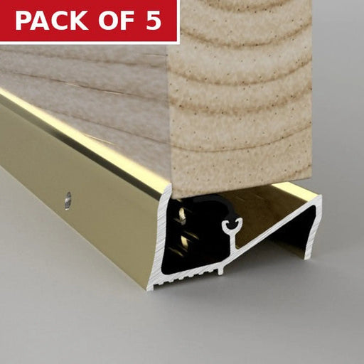 Warmseal Standard Weathersill, Gold effect, 914mm - Pack of 5