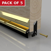 Warmseal Weatherbar Plus, Gold Effect, 914mm - Pack of 5